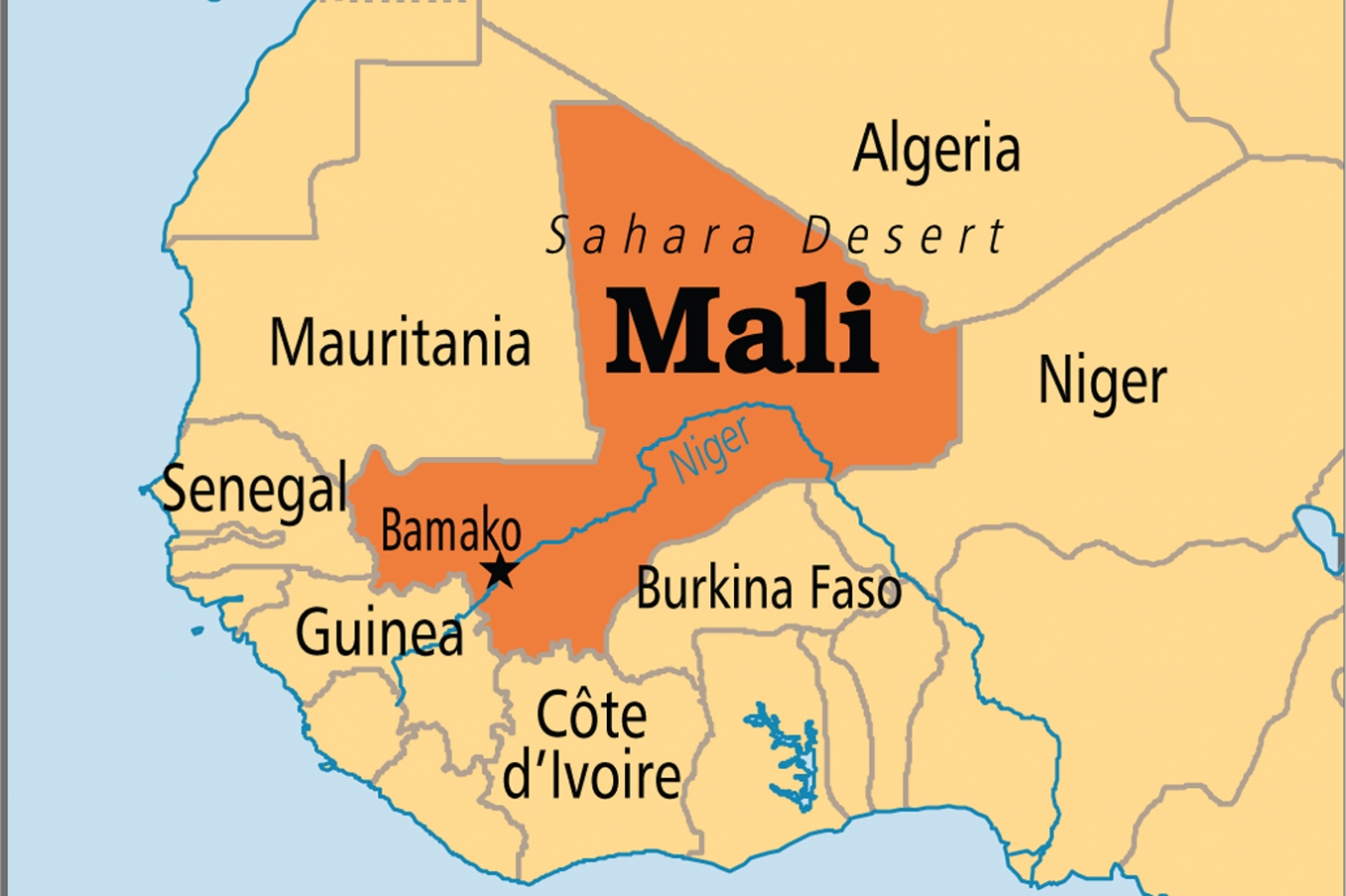 Mali’de otel baskını Mali’de otel baskını